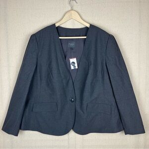 The Limited Collection Gray Blazer Jacket Single Button NWT